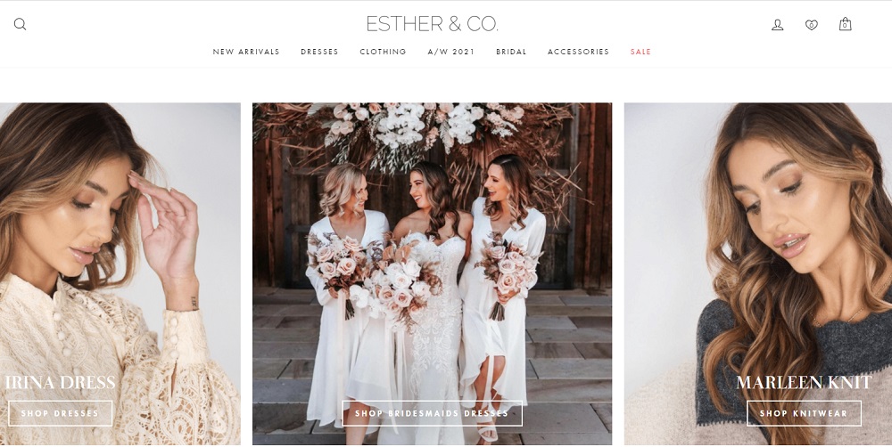 Esther And Co Australia Banner