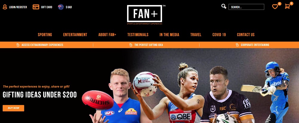 FAN+ Australia Banner