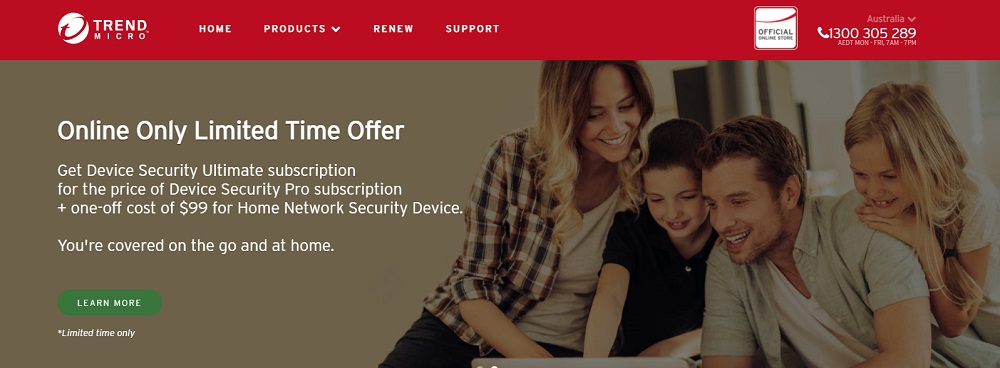 Trend Micro Global Banner