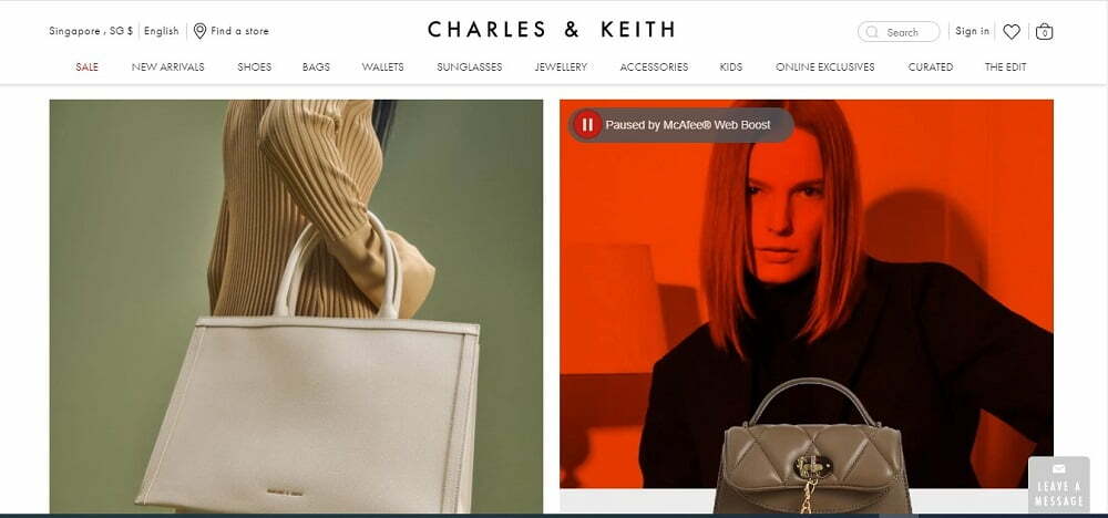 Charles And Keith Many GEOs-1 Banner