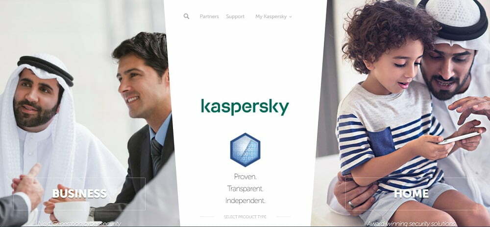 Kaspersky Global Banner