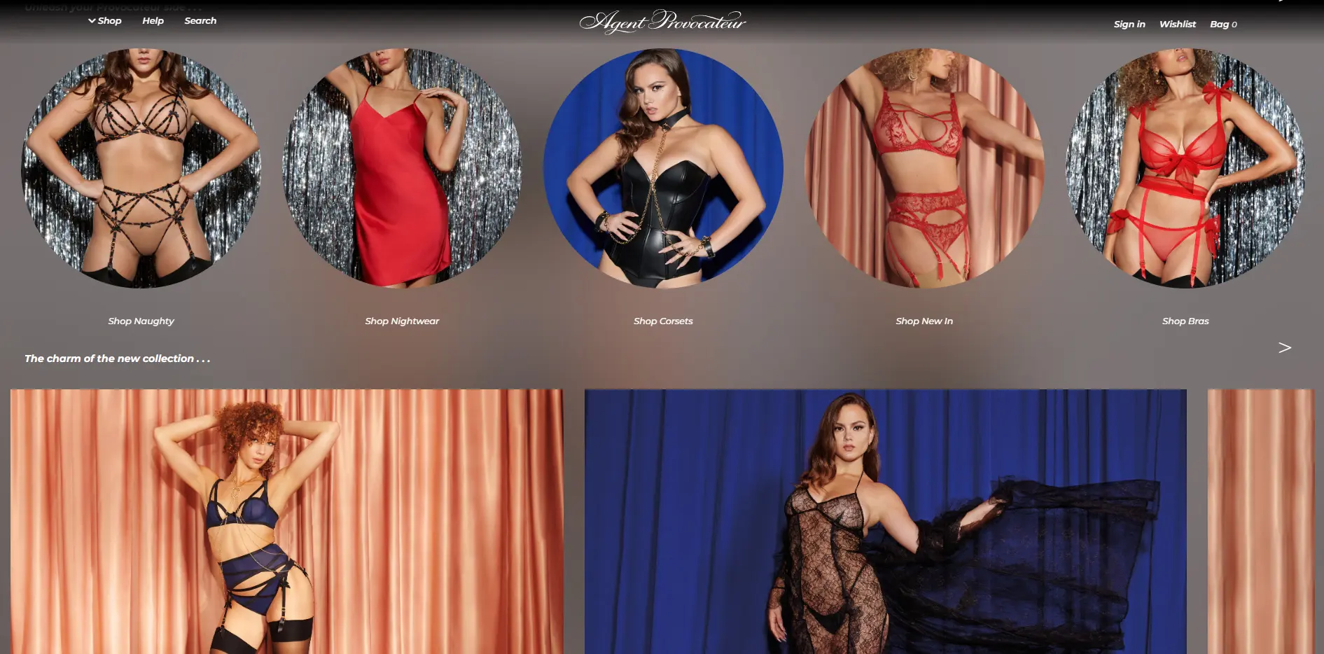 Agent Provocateur Middle East Banner