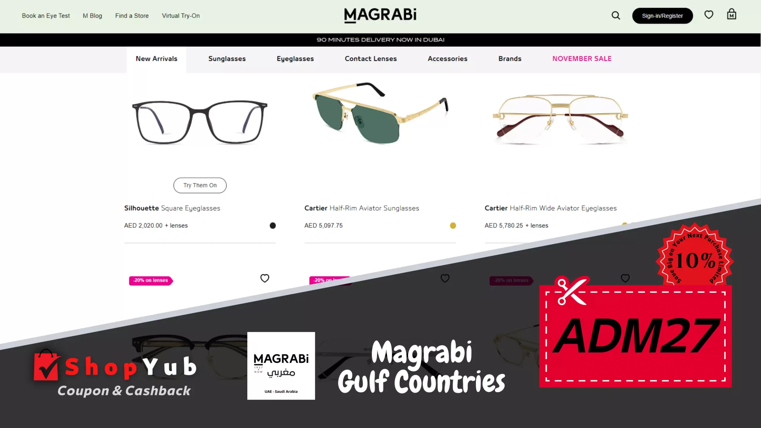 Use Magrabi Coupon Code: ADM27 | Verified Coupons for UAE, KSA | 10% Off Magrabi Discount Codes Jewelry online | January 2024.