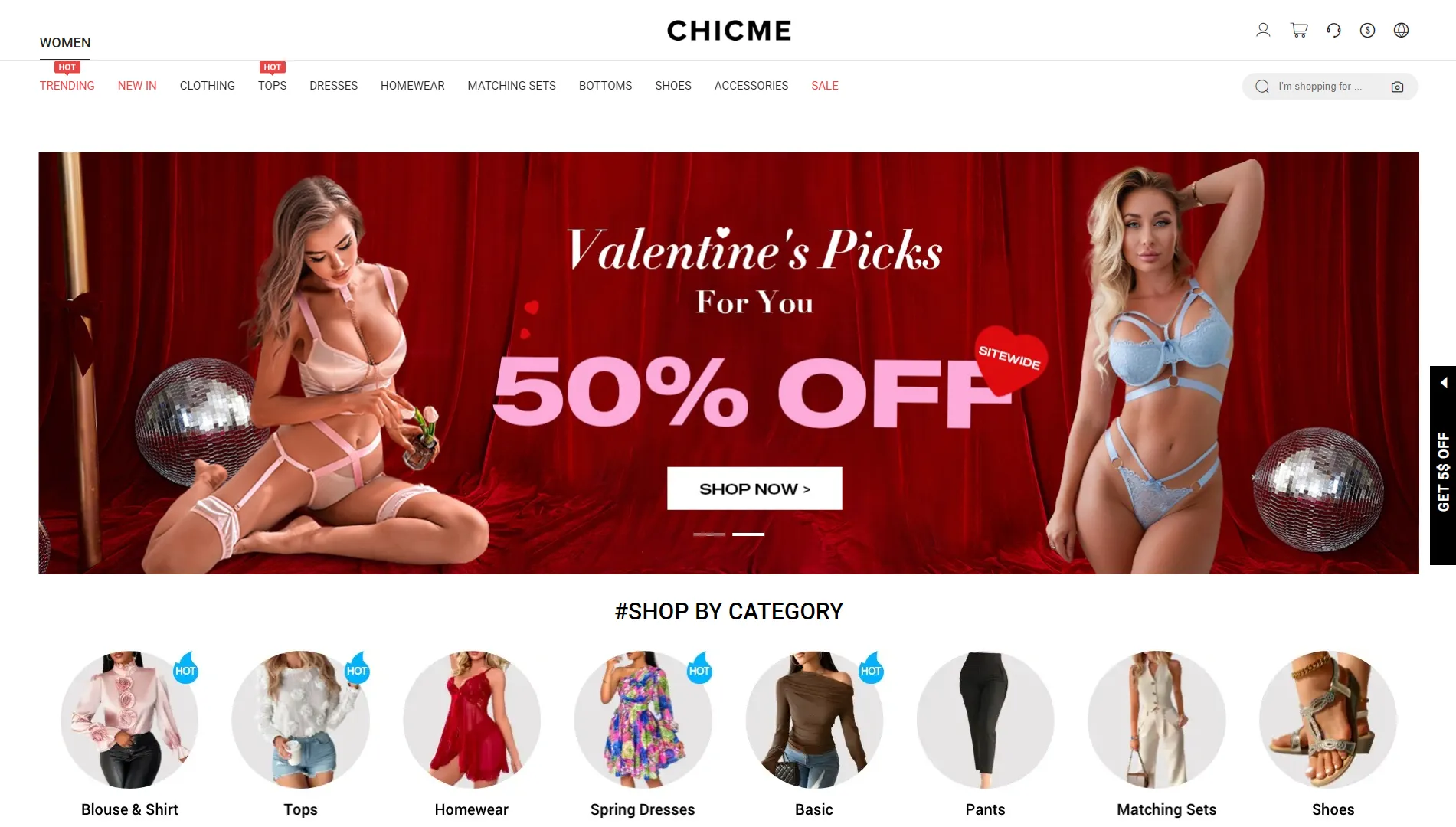 ChicMe Global Banner