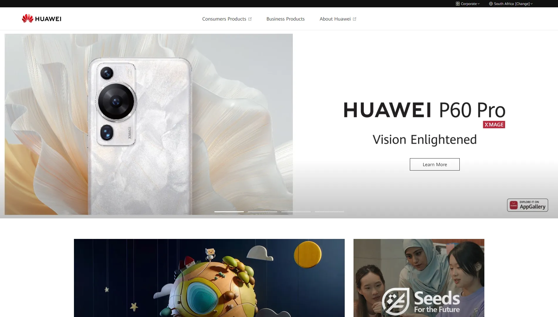 Huawei South Africa Banner
